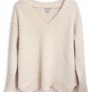 Tommy Bahama Cream V-Neck Sweater